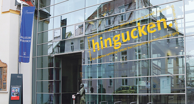 »Hingucken« im Museum Biberach samstags kostenlos