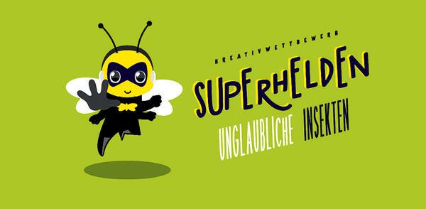 Superhelden - Insekten: Kreativwettbewerb mit digitaler Ausstellung kuratiert vom Museum Biberach.