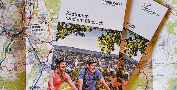 Radkarte bietet Tourentipps rund um Biberach