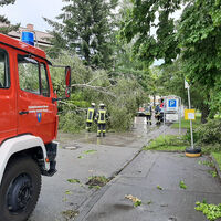 Bild vergrößern: Feuerwehr Biberach - Sturmeinsatz