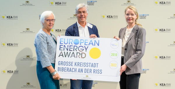 European Energy Award in Gold für Biberach