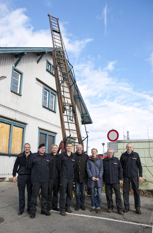 100 Jahre alte Feuerleiter kehrt nach Biberach zurück